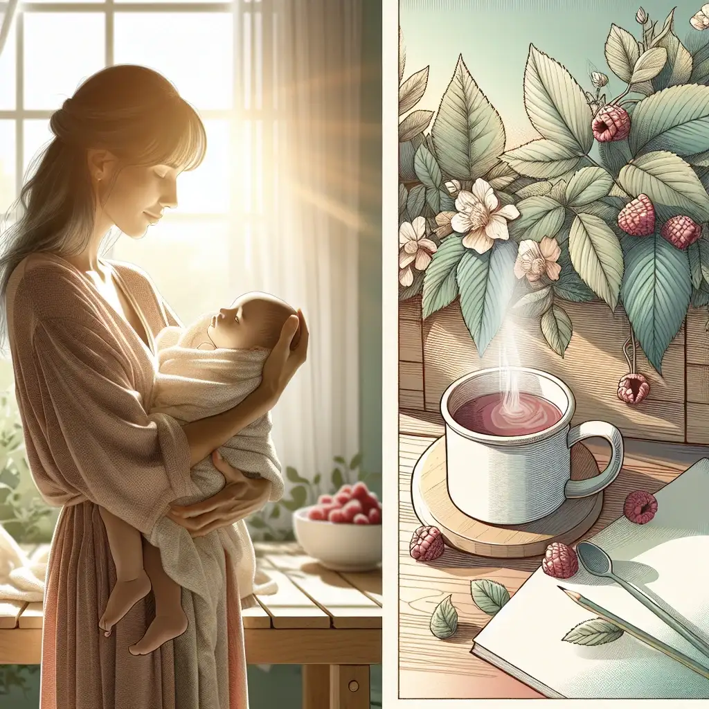 Tea Birth Childbirth Enhanced by Raspberry Leaf Tea